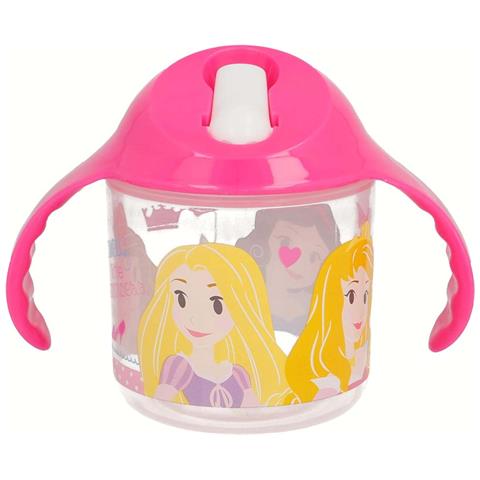 Borraccia Per L'apprendimento Del Bambino Con Manico, 250 Ml, A Prova Di Perdite, Rosa - Foto 1