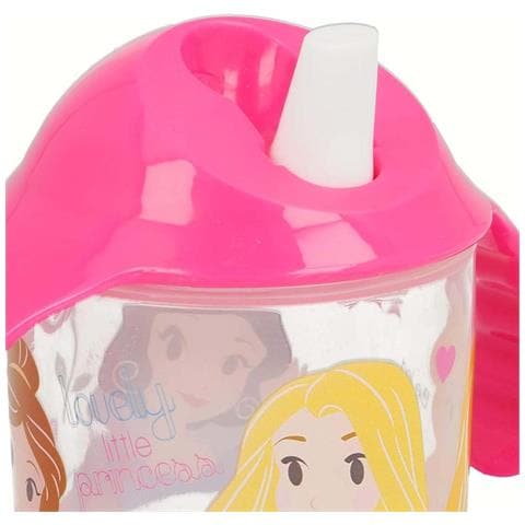 Borraccia Per L'apprendimento Del Bambino Con Manico, 250 Ml, A Prova Di Perdite, Rosa - Foto 5