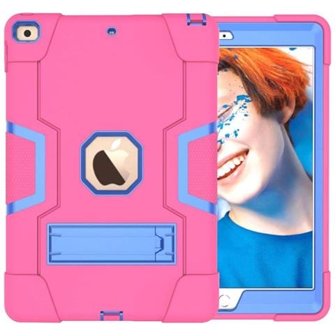 Custodia Per Ipad 9.7"" Armata Con Supporto Rosa - Foto 1