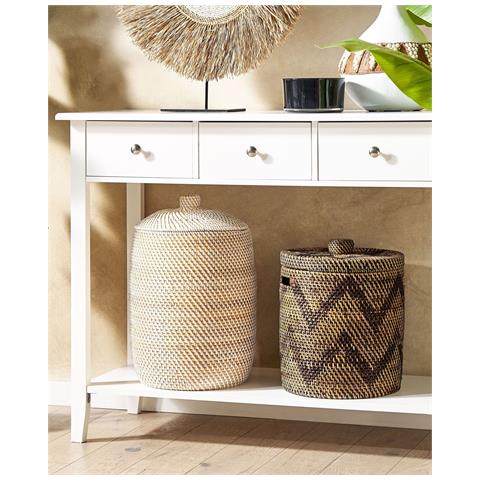 Cestino Gadis Rattan Naturale - Foto 1