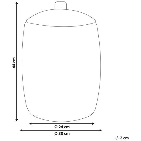 Cestino Gadis Rattan Naturale - Foto 6
