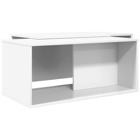 Set di Tavolini da Caffè 2 pcs Bianco Legno multistrato - Foto 1