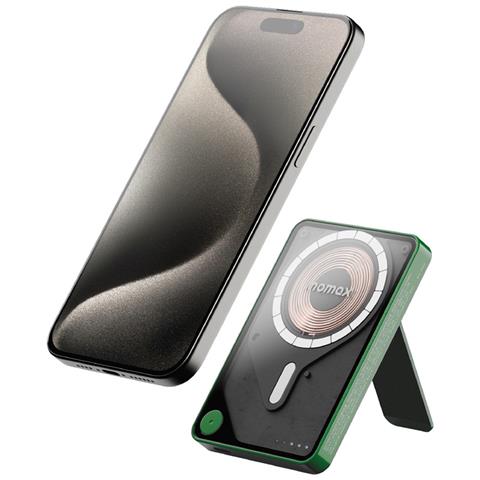 Power Bank - Verde, Trasparente, 5000 mAh - Foto 1