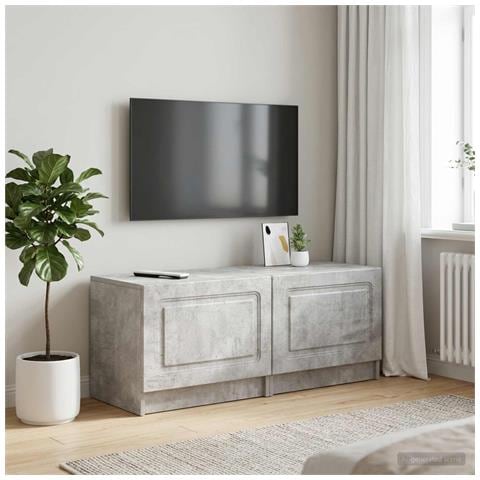 Mobile TV Grigio Cemento Legno ingegnerizzato - Foto 2