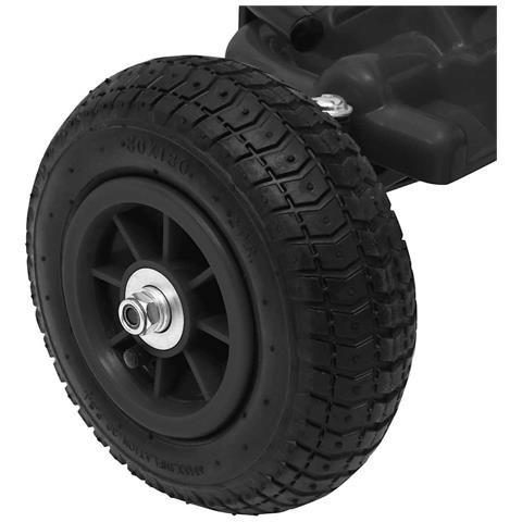 Go Kart A Pedali Con Pneumatici Nero - Foto 8