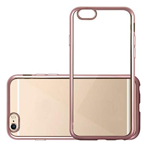 Cadorabo Custodia Compatibile Con Apple Iphone 6 / Iphone 6s In Oro Rosa Cromato - Coperchio Protettivo In Silicone Tpu Flessibile - Foto 1