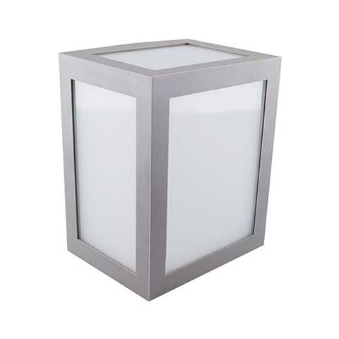 V-tac Vt-822 Lampada Applique Led 12w Wall Light Cube Grigio Bianco Naturale 4000k - Sku 8338 - Foto 1