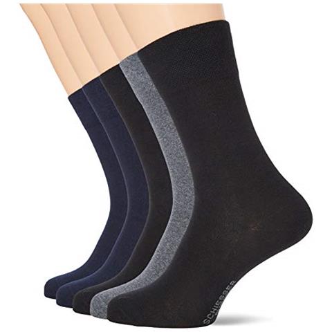 Multipack 5 Pack Herrensocken Strümpfe Calzini, Ordinati 6, 39/42 (pacco Da 5) Uomo - Foto 1