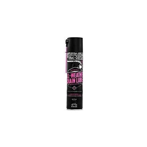 Muc-off All-weather Moto Chain Lube 400 Ml - Premium Moto Catena Spray Lubrificante - Indicato Per Tutti Condizioni Meteo - Foto 1