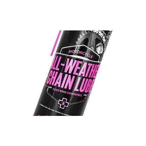 Muc-off All-weather Moto Chain Lube 400 Ml - Premium Moto Catena Spray Lubrificante - Indicato Per Tutti Condizioni Meteo - Foto 2