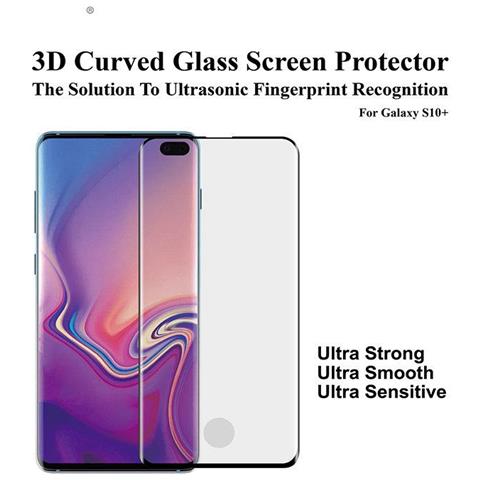 Protezione Schermo Samsung Galaxy S10 Plus Vetro Temperato Trasparente - Foto 2
