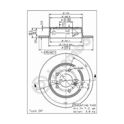 Disco Freno 08517831 - Foto 1