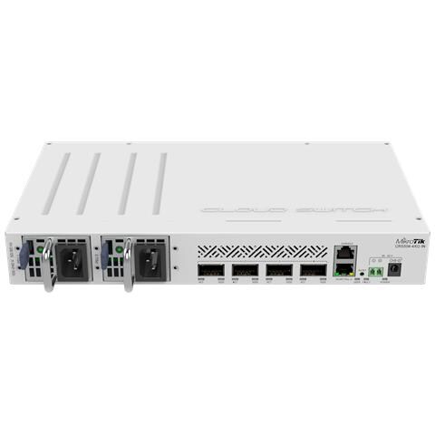 CRS504-4XQ-IN switch di rete Gestito Fast Ethernet (10/100) Supporto Power over Ethernet (PoE) Bianco - Foto 9