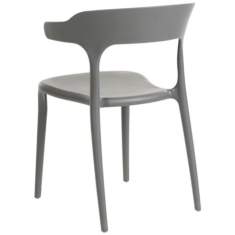 Set Di 4 Sedie Da Pranzo Grigio Gubbio - Foto 7