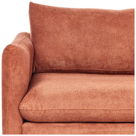 Divano 3 Posti Vinterbro Ciniglia Marrone Dorato - Foto 2