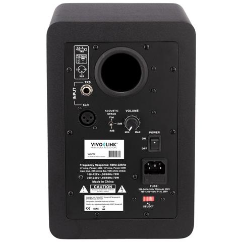 VLSP70 altoparlante 2-vie Nero Cablato 50 W - Foto 2