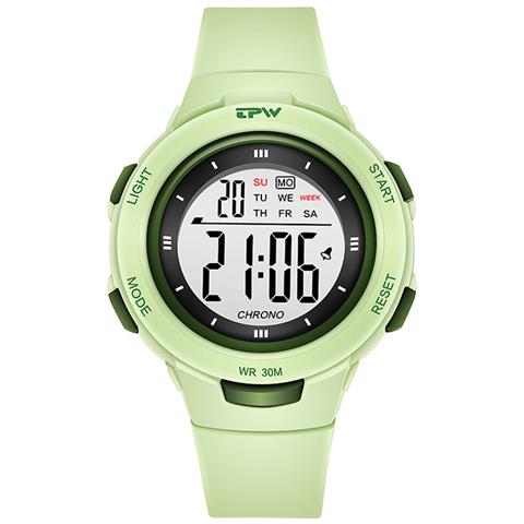 Orologio Per Bambini Impermeabile Display Digitale Modello Exia, Verde Acqua - Foto 1