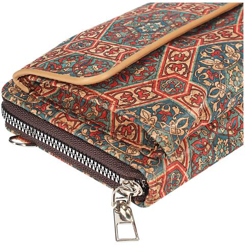 Pochette In Sughero, Collezione Corkart Chiusura A Zip E Magnetica - Foto 2