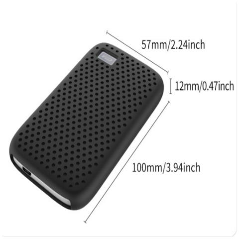 Custodia Protettiva In Silicone Per Wd My Passport Ssd Black - Foto 1