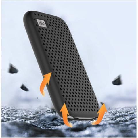 Custodia Protettiva In Silicone Per Wd My Passport Ssd Black - Foto 4