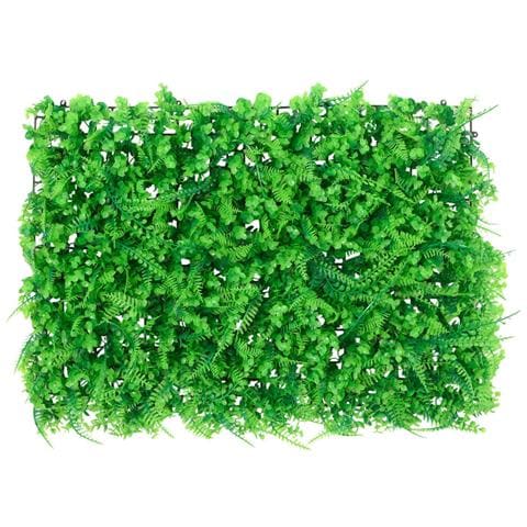 Recinzione Foglie Felce Artificiali6 Pz Verde 40x60 Cm - Foto 2