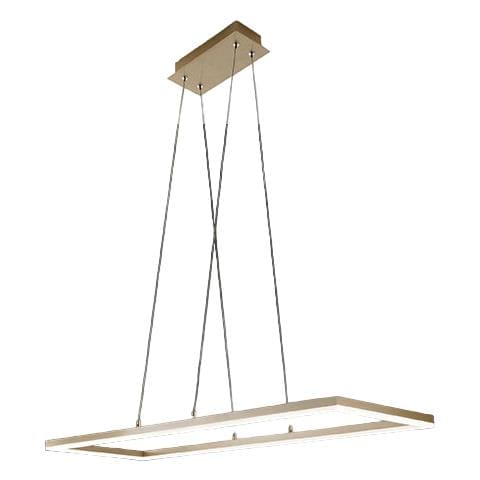 Plafoniera Bard A Sospensione A Led 52w 3394-45-225 Oro Opaco - Foto 1