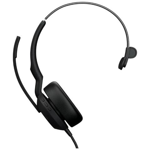 Evolve2 50 Auricolare Cablato A Padiglione Ufficio USB Type-C / USB Type-A Bluetooth Nero - Foto 1