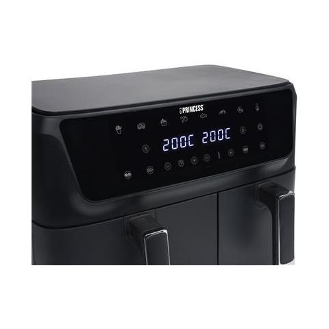 Friggitrice ad Aria 182470 Capacità 11 Litri 2700 Watt Colore Nero - Foto 2