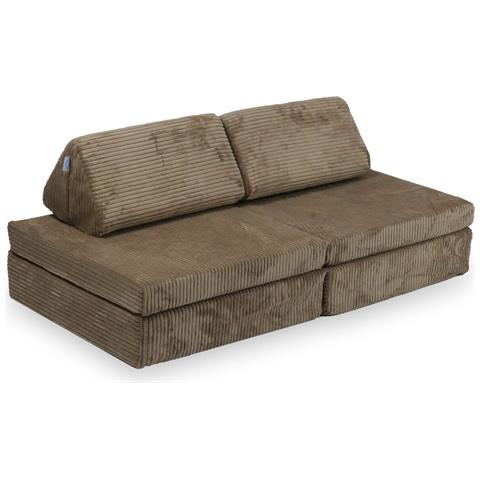 Montessori Mini Speelbank Standaard Corduroy Toffee - Foto 1
