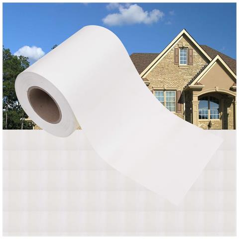 Lusso Casadino -  Recinzione Frangivento Da Giardino Pvc 35x0,19 M Bianco - Foto 8