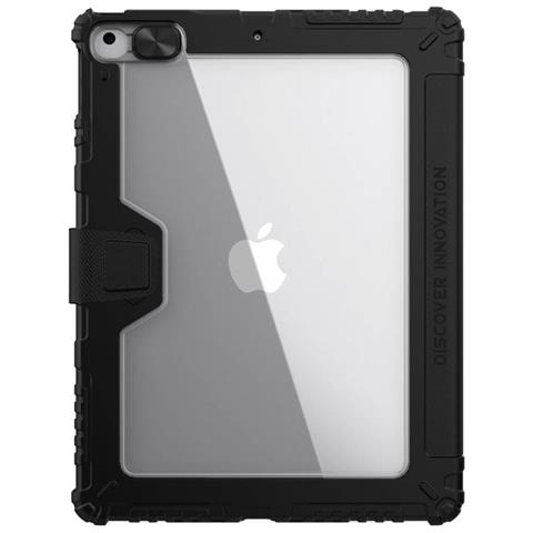 Custodia Bumper Pro Rinforzata Per Ipad 10,2” Con Supporto Integrato, Nero - Foto 4
