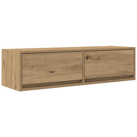 Mobile TV  in rovere artigianale 100x31x25,5 cm in legno ingegnerizzato - Foto 1