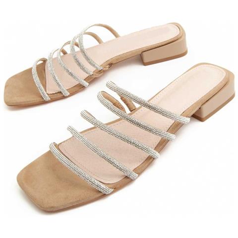 Sandalo Basso Sandalo Marrone. - Foto 1