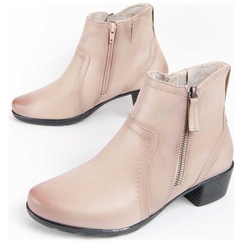 Purapiel Stivale Con Tacco Botilina4 Bianco . - Foto 1