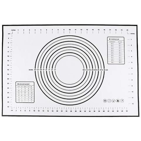 Tappetino Schienale In Silicone Antiaderente 50x70 Cm - Foto 1