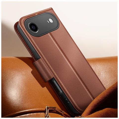 Custodia A Portafoglio Per Iphone Air In Pelle Premium Con Funzione Stand - Foto 5