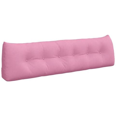 Cuscino per Schiena Rosa 180 x 24 x 50 cm Tessuto - Foto 1