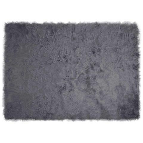 Tappeto Pecora Tafalla Antracite 120 x 170 cm Poliestere - Foto 1