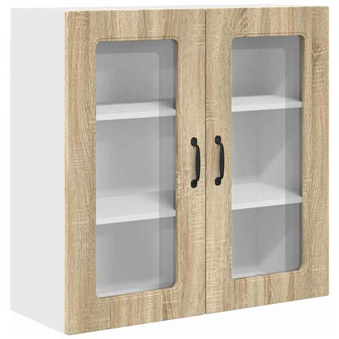 Pensile cucina Rovere Sonoma 80 x 31 x 80 cm Legno multistrato - Foto 1