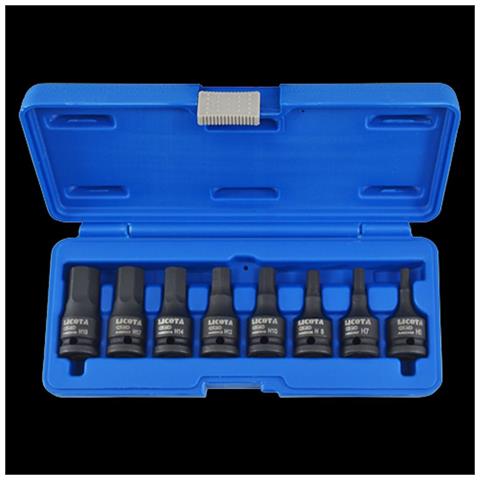 Set Chiavi A Bussola Ad Impatto 1/2  M5-m18  8 Pezzi Cr-mo - Foto 1