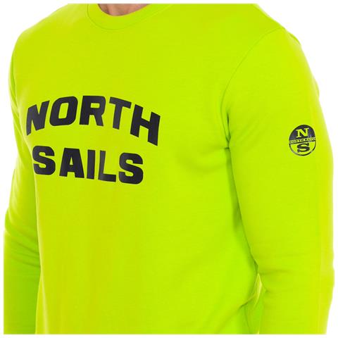 Felpa Girocollo A Maniche Lunghe 9024170 Da Uomo - Foto 3