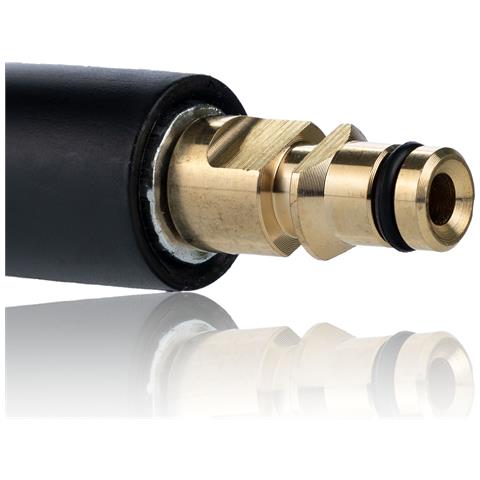 Tubo Alta Pressione 10m Click-click Compatibile Con Idropulitrice Kärcher K2-k7 - Nylon Resistente, 180 Bar, 60°c, Set Con Lancia Vario - Foto 2