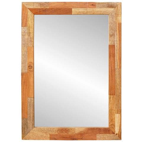 Specchio da bagno Rovere artigianale 50 x 70 x 2,5 cm - Foto 2