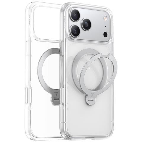 Cover per iPhone 17 Pro Max - TPU+PC, Trasparente, MagSafe - Foto 4