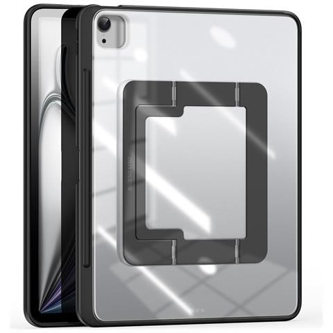 Cover per iPad Air 13 (2025) - TPU+PC, Nero, Antiurto - Foto 1