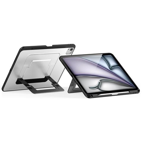 Cover per iPad Air 13 (2025) - TPU+PC, Nero, Antiurto - Foto 4