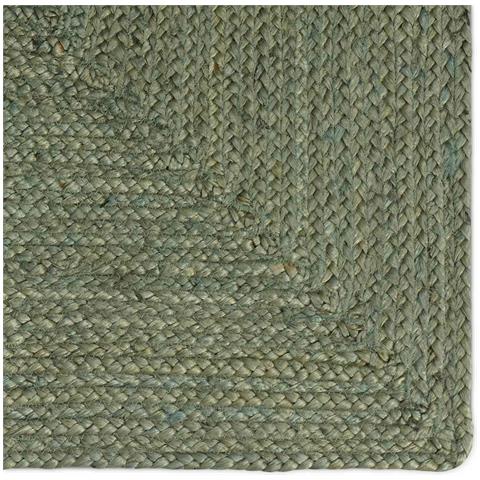 Tappeti per area Quadrato Verde Oliva 240 x 240 cm Juta - Foto 2