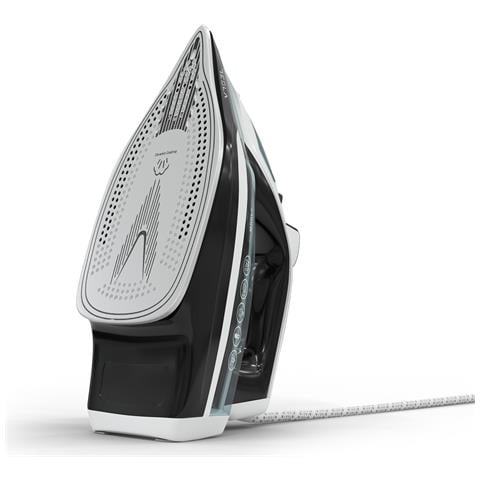 IR302BL ferro da stiro Ferro da stiro a secco e a vapore Piastra in Ceramica 2400 W Nero, Blu, Bianco - Foto 2