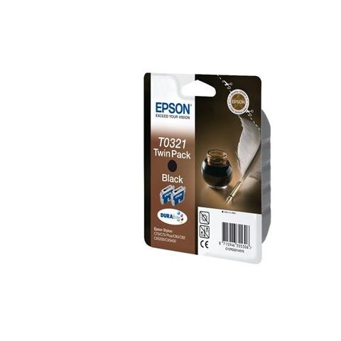 C13T03214220 Cartuccia Ink Originale Nera per Stylus CX5200 / CX5400 Capacità 1240 Pagine - Foto 2