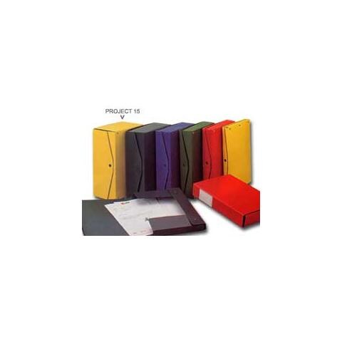 Scatola portaprogetti Project King Mec - Dorso 15 - 26x36 cm - rosso - 00025011 - Foto 1